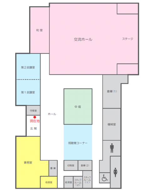 公民館施設レイアウト