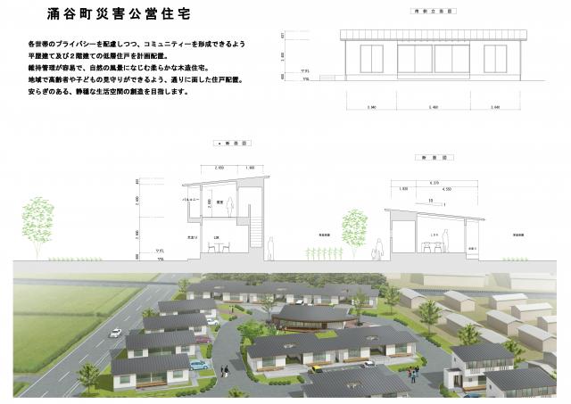 涌谷町災害公営住宅イメージ